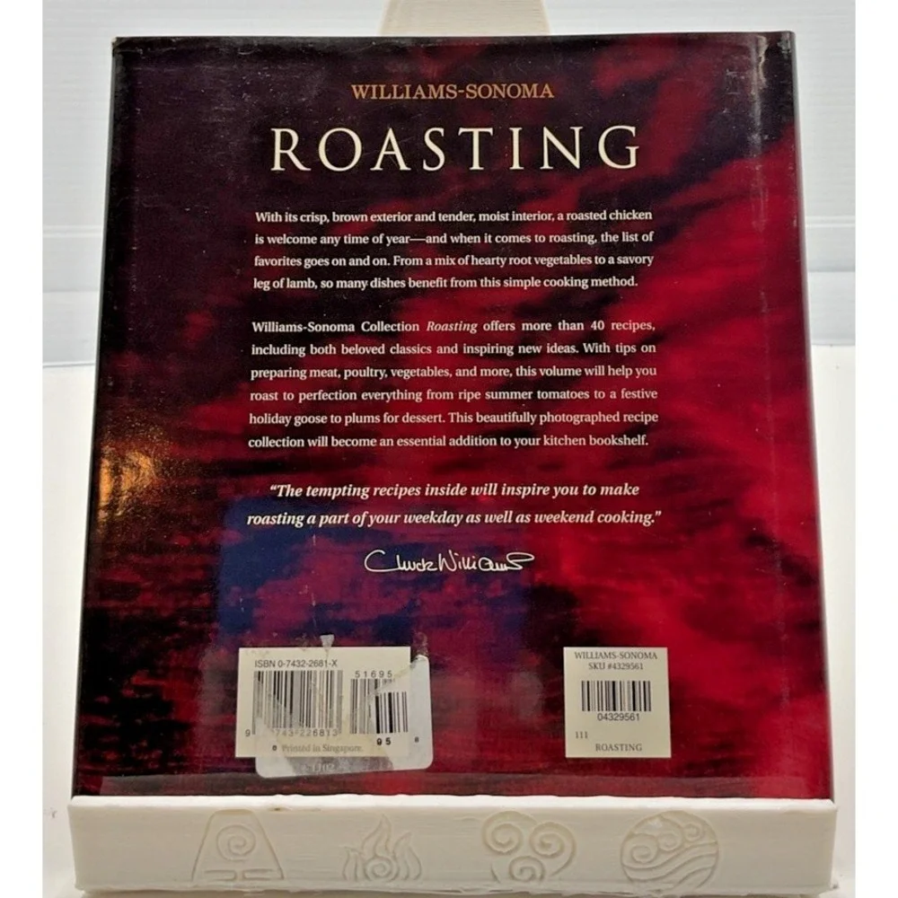 Williams Sonoma‎ Roasting Cookbook, Hardcover, 40+ Recipes